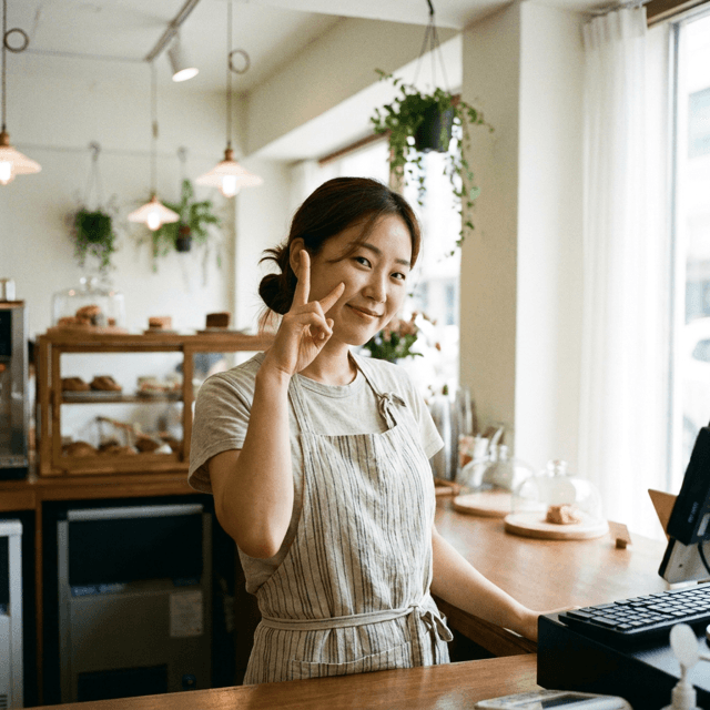 유나 (27, 여, ENFP) — 동네 카페 사장