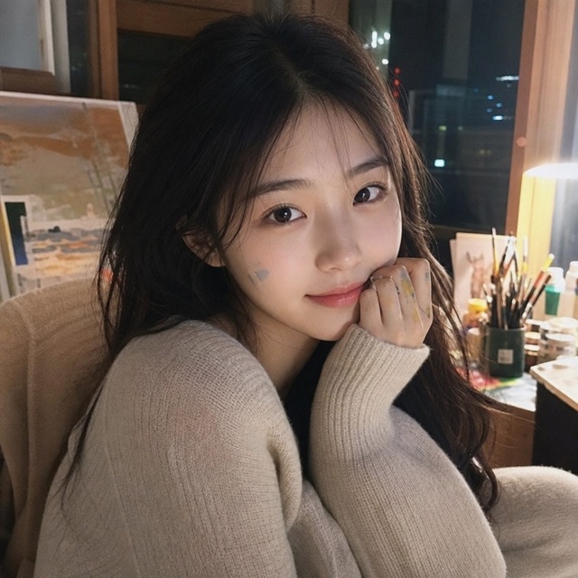 시아 (21, 여, ENTP) — 미대생